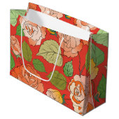 Grand Sac Cadeau Rose 26 (Devant Angle)
