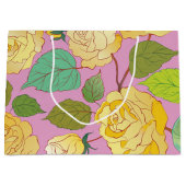 GRAND SAC CADEAU ROSE 6 (Devant)