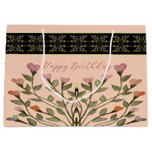 Rose Avec Élégant Floral