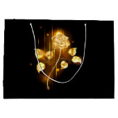 Grand Sac Cadeau Rose d'or ( rose d'or ) (Dos)