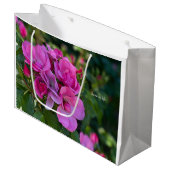 Grand Sac Cadeau Rose lavande (Devant Angle)