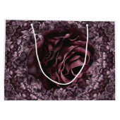 Grand Sac Cadeau Rose Mandala (Dos)