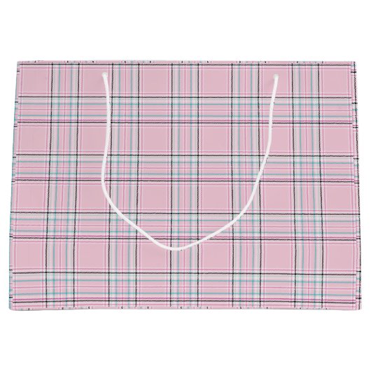 Grand sac cadeau rose pâle (Devant)