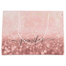 Rose Parties scintillant Mariage Bridal Gold Confe