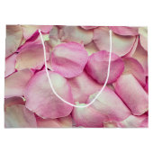 Grand Sac Cadeau Rose Romantique (Dos)