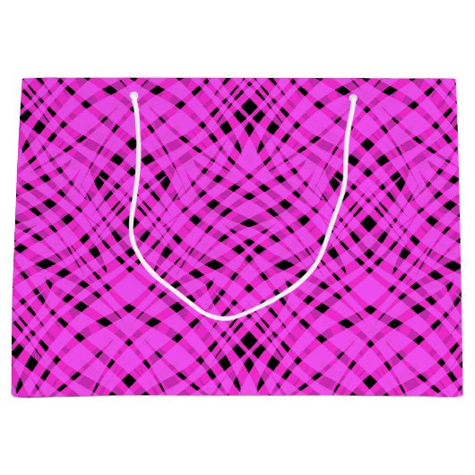 Grand Sac Cadeau Rose sécurité (Devant)