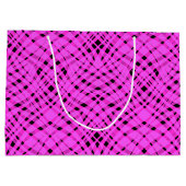 Grand Sac Cadeau Rose sécurité (Dos)