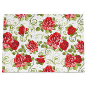 Grand sac cadeau - Roses rouges Imprimer (Devant)