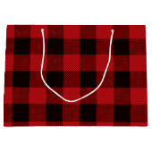 Grand Sac Cadeau Rouge (Devant)
