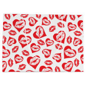 Grand Sac Cadeau Rouge et blanc Vous aimer Plus (Dos)