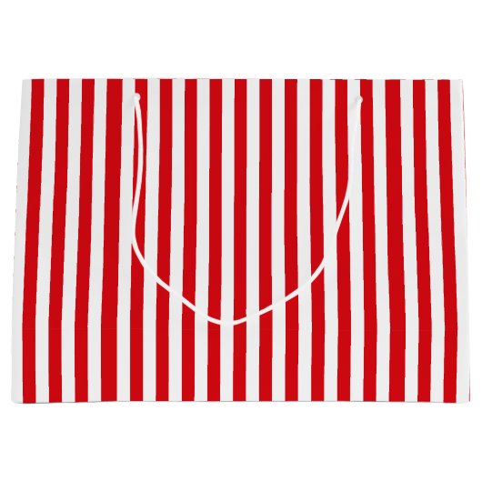 Grand Sac Cadeau Rouge trié (Devant)