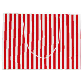 Grand Sac Cadeau Rouge trié (Dos)