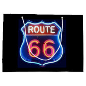Grand Sac Cadeau Route 66 (Dos)
