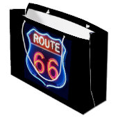 Grand Sac Cadeau Route 66 (Dos Angle)
