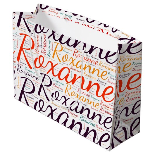 Grand Sac Cadeau Roxanne (Dos Angle)