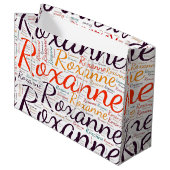 Grand Sac Cadeau Roxanne (Devant Angle)