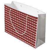 Grand Sac Cadeau Ruby Gemstone Red (Dos Angle)