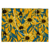 Grand Sac Cadeau Rudbekia jaune (Dos)