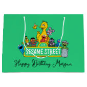 Grand Sac Cadeau Rue Sésame | Joyeux anniversaire (Devant)