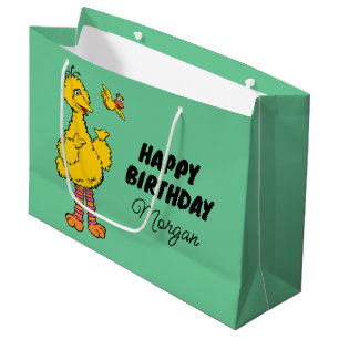 Grand Sac Cadeau Rue Sésame Joyeux anniversaire