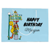 Grand Sac Cadeau Rue Sésame | Joyeux anniversaire (Dos)