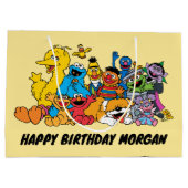 Grand Sac Cadeau Rue Sésame | Pâtes sésame | Joyeux anniversaire (Dos)