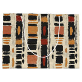 Grand Sac Cadeau Rustic Mudcloth Geometric Pattern (1) (Dos)