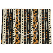 Grand Sac Cadeau Rustic Southwestern Stripe Pattern (3) (Devant)