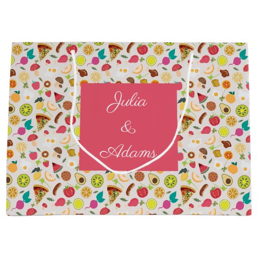 Grand Sac Cadeau Sac-cadeau Barbeque (Devant)