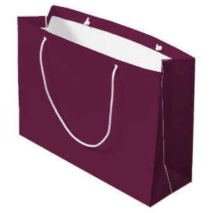 Grand Sac Cadeau Sac-cadeau Bourgogne - Conception de couleur uniqu