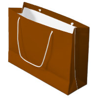 Sac-cadeau Brown au chocolat - Grand, brillant