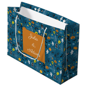 Grand Sac Cadeau Sac-cadeau de la nuit d'Halloween