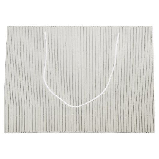 GRAND SAC CADEAU SAC-CADEAU GRIS ET BLANC STRIPES (Devant)