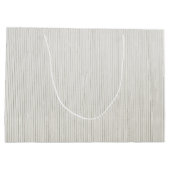 GRAND SAC CADEAU SAC-CADEAU GRIS ET BLANC STRIPES (Dos)