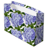 Grand Sac Cadeau Sac-cadeau Hydrangea Grand Sac-cadeau (Dos Angle)