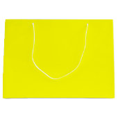 Grand Sac Cadeau Sac-cadeau jaune (Devant)