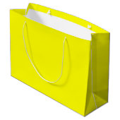 Grand Sac Cadeau Sac-cadeau jaune (Dos Angle)