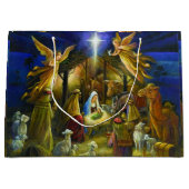 Grand Sac Cadeau Sac-cadeau Jumbo de Noël (Devant)