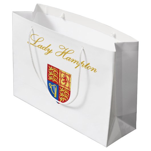 Grand Sac Cadeau Sac-cadeau Lady Hampton (Dos Angle)