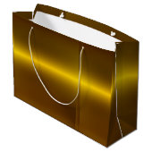 Grand Sac Cadeau Sac-cadeau Mariage Gold & Parties scintillant (Dos Angle)