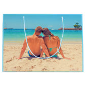 Grand Sac Cadeau Sac-cadeau photo personnalisé avec vos photos préf (Devant)