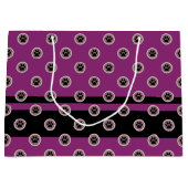 Grand Sac Cadeau Sac-cadeau pour don (Mocha/Plum) (Devant)