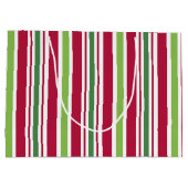 Grand Sac Cadeau Sacoche cadeau de Noël Gras (Dos)