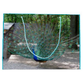 Grand Sac Cadeau Sacoche cadeau Peacock (Dos)