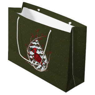 Grand Sac Cadeau Sacré Alexandre Trousseau Cardinal
