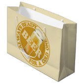 Grand Sac Cadeau Sacs-cadeaux BIÈRE (Devant Angle)