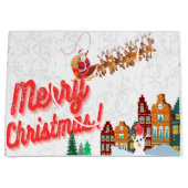 Grand Sac Cadeau Sacs-cadeaux de Noël par Collection Kriyas (Devant)