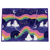 Grand Sac Cadeau Sacs-cadeaux Northern Lights (Devant)