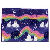Grand Sac Cadeau Sacs-cadeaux Northern Lights (Dos)