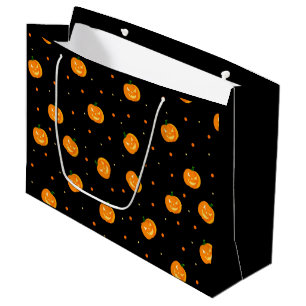Grand Sac Cadeau Sacs-cadeaux Pluie citrouille